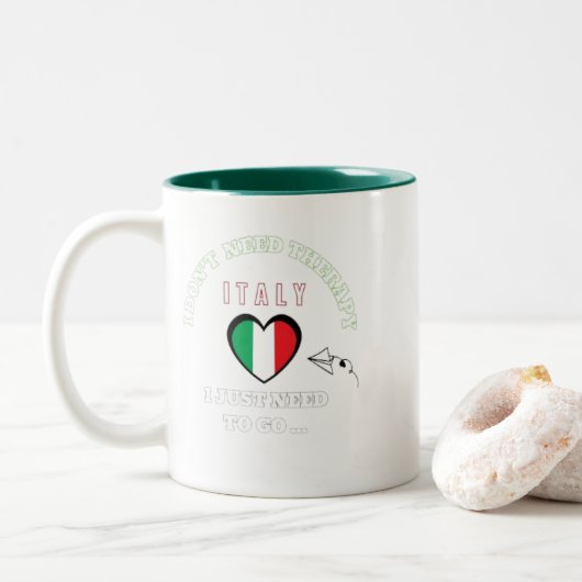 Buongiorno Mug Italie (Avec donut)