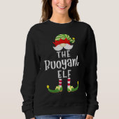 Buoyant Elf Group Kerstmis Pajama Trui (Voorkant)