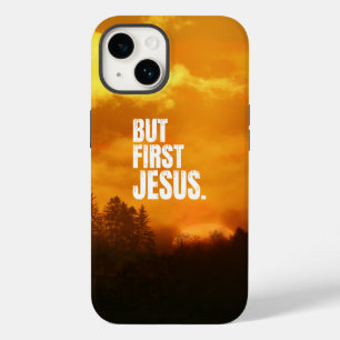 BUR EERSTE JESUS NATUUR OCHTEND ZONSONDERGANG Case-Mate iPhone 14 HOESJE