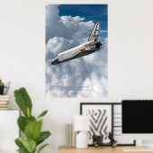 Buran : Affiche du Retour à travers les nuages (Bureau à domicile)