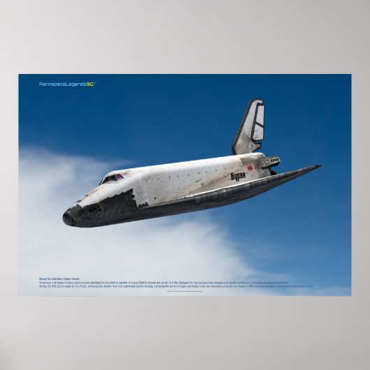 Buran: Returning Through the Clouds Poster (Voorkant)