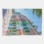 Burano abrite une serviette de thé (Horizontal)