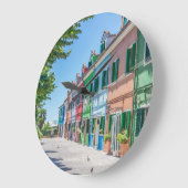 Burano bouwt de muur grote klok (Hoek)