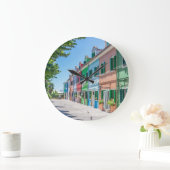 Burano bouwt de muur grote klok (Huis)