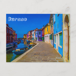 Burano-Briefkaart Briefkaart