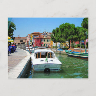 Burano, carte postale de l'Italie