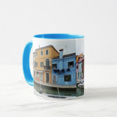 Burano in de Venetiaanse lagune Mok (Voorkant links)