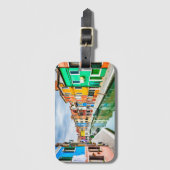 Burano, Italië Bagagelabel (Voorkant (verticaal))