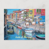 Burano, Italië - Briefkaart (Voorkant)