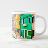 Burano, Italië Extra Grote Beker (Rechts)