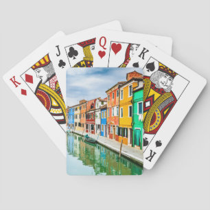 Burano, Italië Pokerkaarten