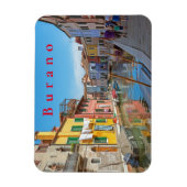 Burano. Nummer 2. Magneet (Verticaal)