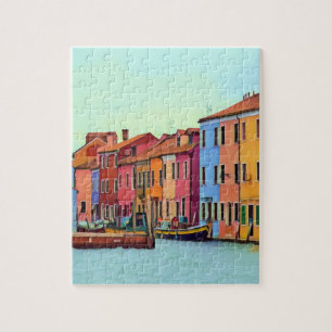 BURANO - Venetian Lagoon Venetië - Burano Legpuzzel
