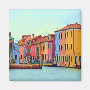BURANO - Venetian Lagoon Venetië - Burano Magneet