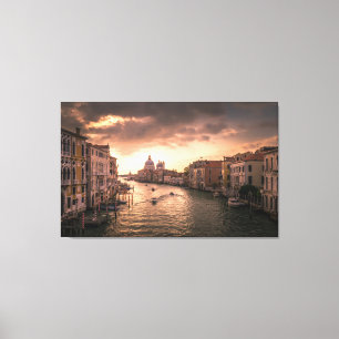 BURANO, VENETIË, ITALIË CANVAS AFDRUK
