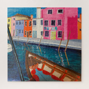 Burano Venice Italië Legpuzzel