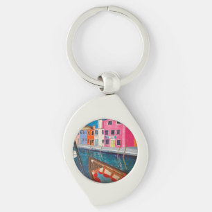 Burano Venice Italië Sleutelhanger