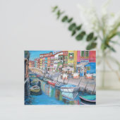 Burano, Venise - Carte postale (Debout devant)