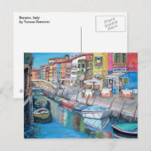 Burano, Venise - Carte postale (Devant / Derrière)