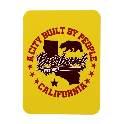 Burbank, Californië Magneet (Verticaal)