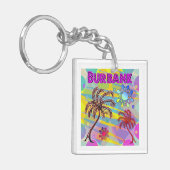 Burbank Happy en Hope Sleutelhanger (Voorkant Links)