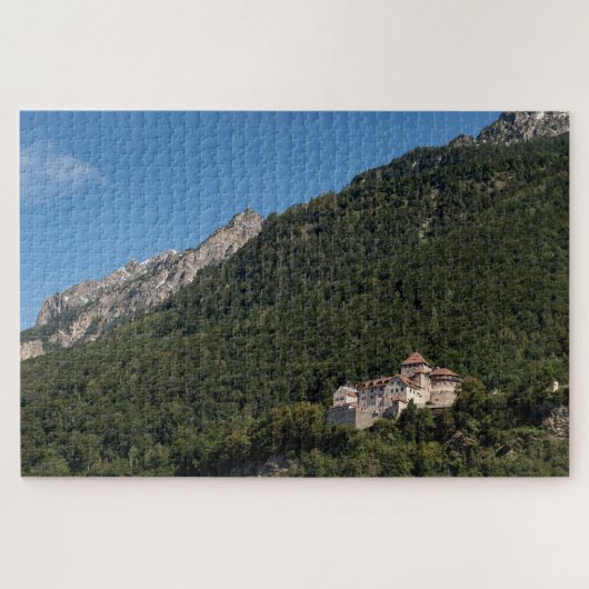 Burcht Vaduz Legpuzzel (Horizontaal)