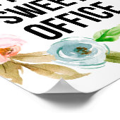 Bureau, Cadeaux de bureau, affiches de devis (Coin)