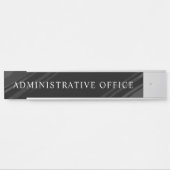 Bureau d'administration de plaque professionnelle  (Devant)