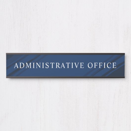 Bureau d'administration des plaques professionnell (Devant)