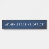 Bureau d'administration des plaques professionnell (Devant)