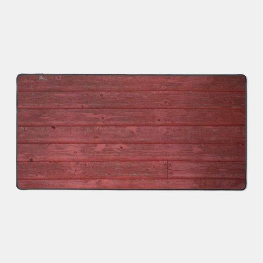 Bureau d'art en bois rouge patiné Pad Mat (Recto)
