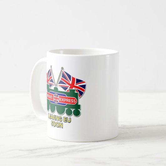 Bureau de billets Brexit Mug (Devant gauche)