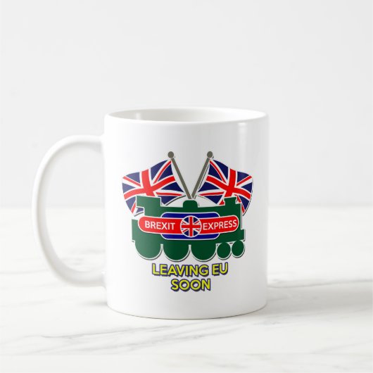 Bureau de billets Brexit Mug (Gauche)