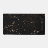 Bureau de recherche en marbre noir Brown (Recto)