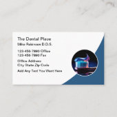 Bureau dentaire Dentiste Carte de visite Design Co (Devant)