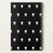 Bureau Dentiste Personnalisé Rendez-vous noir (Dos)