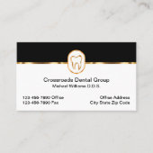 Bureau des dentistes de classe Carte de visite de  (Devant)