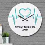 Bureau des médecins Médicales simples<br><div class="desc">Un rythme cardiaque turquoise EKG imprimé, pour un cabinet de médecin ou un cabinet médical ! Non seulement vous pouvez changer les couleurs de police (et le texte bien sûr), mais vous pouvez aussi changer les couleurs arrière - plans qui changeront la couleur de la ligne heartbeat ! Simple moderne...</div>