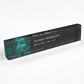 Bureau du consultant en cybersécurité Nom Plaque