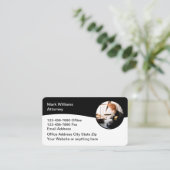 Bureau du Procureur moderne Cartes de visite édité (Debout devant)