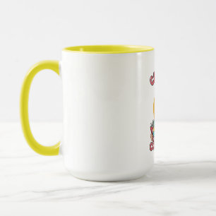 Bureau en désordre + Café chaud – Mug de motivatio