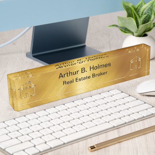 Bureau Exécutif Immobilier Classé Nom Plaques