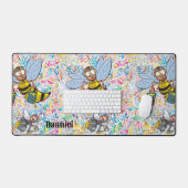 Bureau Mat Bumblebee Schilderen (Keyboard & Muis)