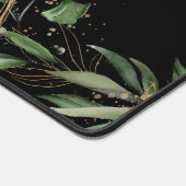 Bureau moderne Cercles d'or Eucalyptus Noir (Coin)