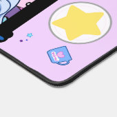 Bureau rose mat (Coin)