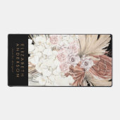 Bureau Tropical Floral Pampas Noir Premium (Recto)