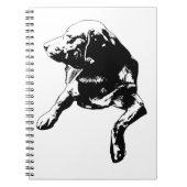 Bureau-uur helper, Lab-notities Notitieboek (Voorkant)