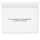 Bureau vintage - princesse au travail, (Intérieur Horizontal (Bas))