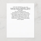 BUREAU VOOR Christelijke WEDDING Greenery Flyer (Achterkant)