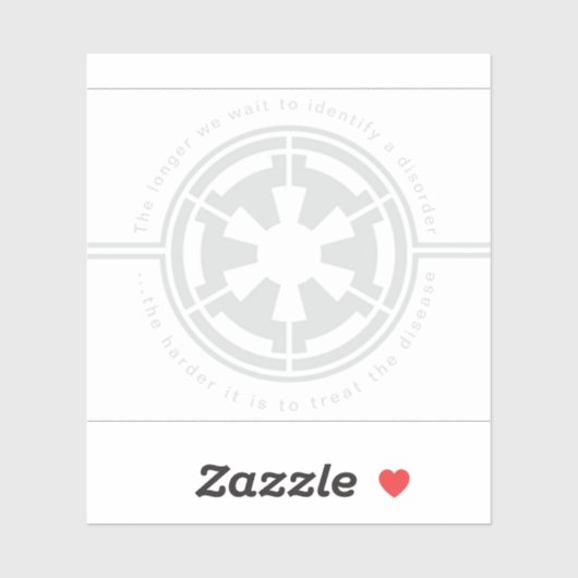 BUREAU VOOR IMPERIËLE VEILIGHEID STICKER (Vel)